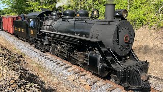 4K East Broad Top Steam Train [upl. by Anaer676]