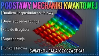 Dualizm korpuskularnofalowy Podstawy mechaniki kwantowej [upl. by Hairaza]