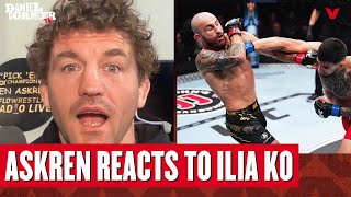 Ben Askren REACTION to Ilia Topuria knockout of Alexander Volkanovski  Daniel Cormier Highlights [upl. by Mieka]