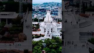 Birla mandir hyderabad drone view new trending  audio by yt short [upl. by Ilatfen]