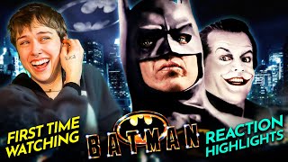 Nicki begins BATMAN 1989 Movie Reaction  Batman 66 Trailer FIRST TIME WATCHING ReUpload [upl. by Niawtna]