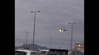 Plane landing at Avalon Airport  7 November 2021 [upl. by Vallie917]