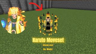 Naruto Command Block Showcase  Naruto Moveset MCPEMCBE [upl. by Emogene372]