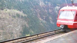 Mont Blanc Express Martigny to Chamonix [upl. by Ahseket]