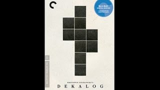 Dekalog Criterion Collection UNBOXING [upl. by Lednahs]