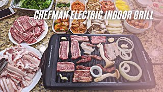 Chefman Electric Smokeless Indoor Grill Review amp Test  Best Electric Grills [upl. by Trefor]