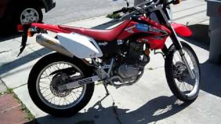 Honda CRF320L with FMF Powercore 4 [upl. by Emersen]