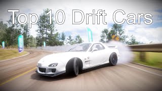 Forza Horizon 5  Top 10 Drift Cars [upl. by Schilit]