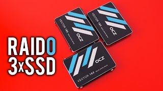 RAID 0 with OCZ SSDs  Real Time Setup amp Benchmarks [upl. by Blaise]