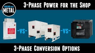 Static Phase Converters vs Rotary Phase Converters vs Variable Frequency Drives [upl. by Oicnaneb849]