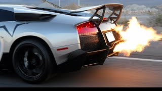 Lamborghini Murcielago LP670 SV best sounding video 4K MASSIVE FLAMES HEADPHONE USERS BEWARE [upl. by Rudyard]