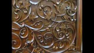 CALLIGRAPHY IN WOOD CARVING [upl. by Onilegna]