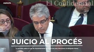 El duro correctivo de Marchena a Francesc Homs sobre la ley criminal y la contradicción [upl. by Musetta]