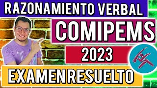 EXAMEN COMIPEMS 2023 ¡RESUELTO  RAZONAMIENTO VERBAL [upl. by Bennion]