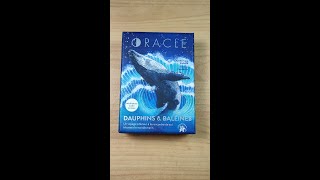 Loracle Dauphins et Baleines de Frédérique Pichard 🐬 Présentation  Tirage 🐋 [upl. by Sirrom603]