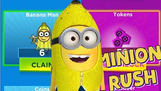 Minion Rush Festival Rewards Claim Banana Man Prize Pods opening in minions game gameplay android [upl. by Paule]