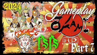 ŌKAMI HD Gameplay PS5 Part 7 2024 [upl. by Aramoy]