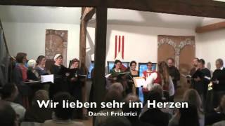 3 Wir lieben sehr im Herzen  Daniel Friderici [upl. by Jemima558]