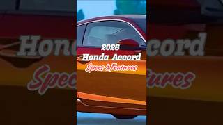 Exclusive Scoop on 2026 Honda Accord hondaaccord hondacars [upl. by Frear741]