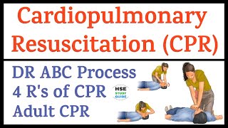 CPR Cardiopulmonary Resuscitation in Hindi  DR ABC Process  4 Rs of CPR  Adult CPR  CPR [upl. by Imak981]