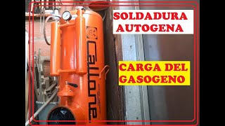 AUTÓGENA COMO CARGAR CARBURO [upl. by Leila845]