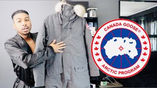 CANADA GOOSE LANGFORD PARKA JACKET quotREAL REVIEWquot  HOW DOES IT FIT  SIZING  TRY ON‼️  2FLYB [upl. by Remle]