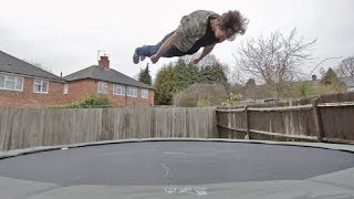 3 WEIRD Trampoline Tricks [upl. by Aldredge]