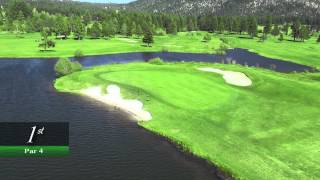 Edgewood Tahoe Golf Course  Hole 1 [upl. by Anaud570]