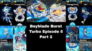 Beyblade Burst Turbo Episode 5 Turbo MatchValtryek vs Luinor Beyblade Burst RivalsShortsPart 2 [upl. by Siletotsira56]