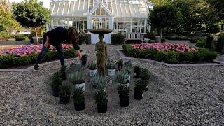 Creating a Flower Bed in the Parterre Garden amp Planting Grass Seed Behind the Barn 💚🌿💚 [upl. by Eima]