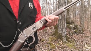 Winchester 1873 Original Woods Walk [upl. by Norvol]