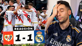 REACCIONES DE UN HINCHA Rayo Vallecano vs Real Madrid 11 HORRIBLE PARTIDO [upl. by Nassah]