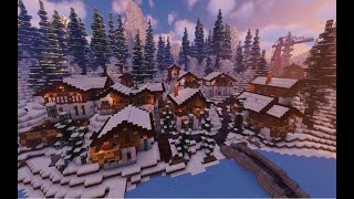 Minecraft  EP01  Saving Winter Village [upl. by Ahc]