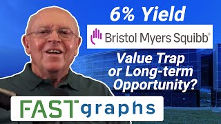 6 Yield Bristol Myers Squibb Value Trap Or LongTerm Opportunity  FAST Graphs [upl. by Silvano]