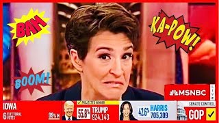 Watch Rachel Maddow AGAIN get that STUPID SMIRK Wiped off of Her Face 2024 Election version [upl. by Scammon]