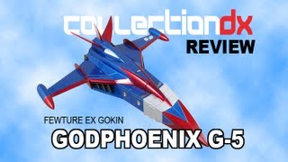 EX Gokin Gatchaman G5 Godphoenix Review  CollectionDX [upl. by Yror]