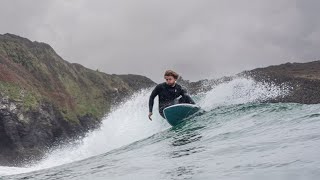 Scoring EPIC waves in Cornwall amp we caught a BIG lobster [upl. by Cordell]