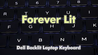 Make your DELL laptop backlit keyboard stay lit longer [upl. by Enak519]