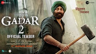 Gadar 2  Official Teaser  Sunny Deol  Ameesha Patel  Anil Sharma  Zee Studios  11th August [upl. by Gelb]