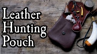 Handmake Your Leather Hunting Pouch [upl. by Engle]