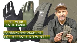 Nie mehr kalte Hände beim Gravelbiken Herbst und Winterhandschuhe von CHIBA [upl. by Sylera862]