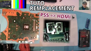 PS5 Tuto de remplacement HDMI [upl. by Carma]