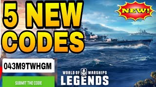 🔥 WoW Legends Codes  World of Warships Legends Gift Codes  World of Warships Redeem Codes [upl. by Karena510]