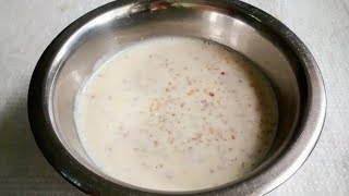 Oats kheer for babies Oats porridge [upl. by Lemay]