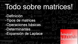 Todo sobre matrices Guía completa [upl. by Neerahs]