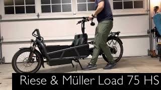 Riese amp Müller Load 75 HS Rohloff [upl. by Dutchman]