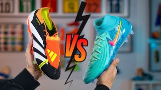 ¿CUÁL ES LA MEJOR BOTA DE GOLPEO Comparativa adidas Predator vs Nike Phantom [upl. by Rothstein871]