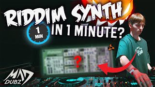 HOW TO MAKE A DUBSTEP RIDDIM BASS IN 1 MINUTE  SQUARE4 MALSTROM TUTORIAL [upl. by Melgar]