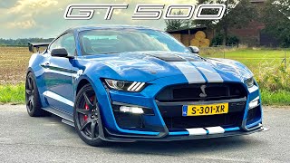 SHELBY GT500 NO SPEED LIMITER  REVIEW on AUTOBAHN [upl. by Demmahom]