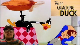 Looney Tunes The Wise Quacking Duck 1943  First Time Watching Daffy Outwits a WouldBe Hunter [upl. by Burg]